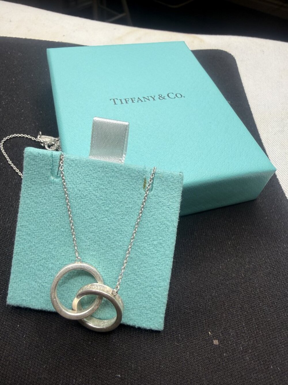 Tiffany & Co. 1837 Interlocking Circles Pendant Necklace – Sterling Silver